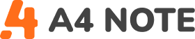A4 Note