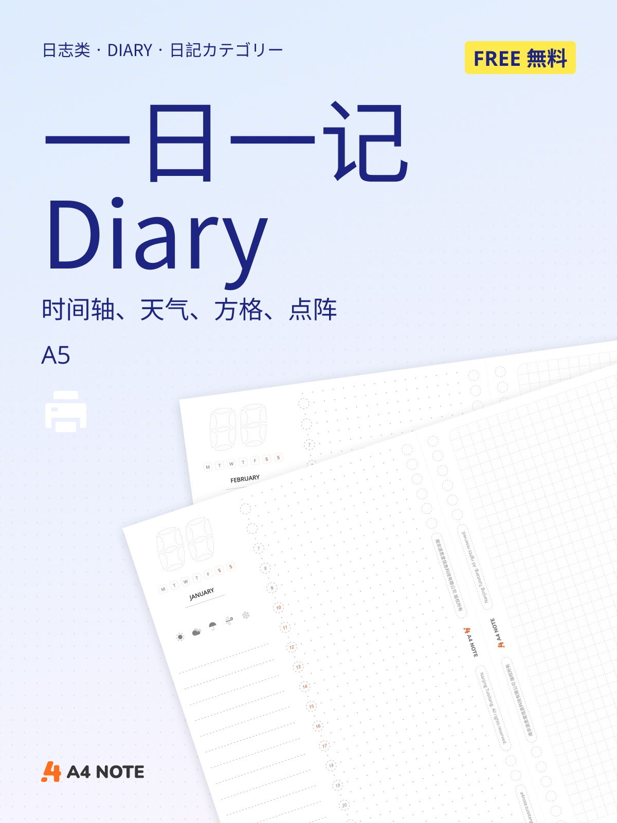 日常记录 – 一日一记